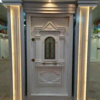 درب و پنجره آهنی آلومینیوم چوبی ضد سرقت UPVC