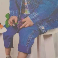 لباس جین سه تیکه