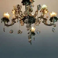 لوستر شاه عباسی ۴ شاخه ۸ شعله