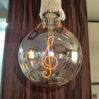 لامپ فیلامنتی طرح دار