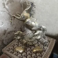 اسب دکوریه تمام برنج و سنگین