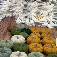 کوسن بافت کدو|رختخواب، بالش، پتو|مشهد, هفده شهریور|دیوار