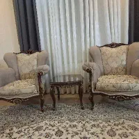 مبل استیل و میز نهار خوری