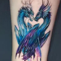 اجرای تتوهای رنگی و مینی‌مال کیفیت بالا قیمت مناسب