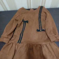 پیراهن مخمل دخترانه