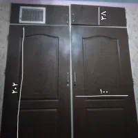 درب کمد دیواری همراه با چارچوب