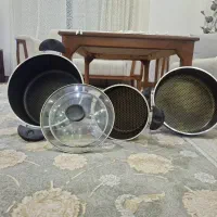 فروش ۳ عدد قابلمه  و۱ عدد تابه تفلون نچسب ۷ پارچه