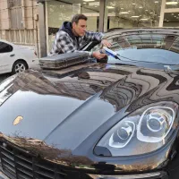 ترمیم ترک وسنگ خوردگی لیزرشیشه اتومبیل صادقیه سیار