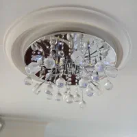 لوستر کریستال تراش خورده شیک