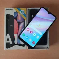 گوشی سامسونگ A10S در حد نو با کارتون