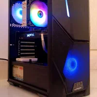 کیس گیمینگ نسل 10 جدید معاوضه با لپ تاپ