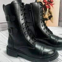 بوت مشکی بغل زیپ (مدل اقتصادی پانیکا)