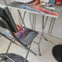 میز تحریر وصندلی تاشو