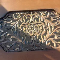 میز غذا خوری ده نفره با چوب گردو