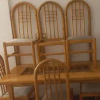 میز و صندلی چوبی زیر قیمت