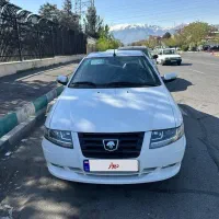 سمند سورن سفید۴۰۲ بیرنگ بسیار سالم کم کار