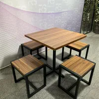 میز صندلی ناهارخوری باغی کافه (( ستوده ))