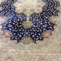 فرش نه متری محتشم کاشان بارکد دار ابریشمی