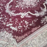 فرش دوازده متری قالی دوازده متری رنگ لاکی|فرش|شیراز, پودنک|دیوار