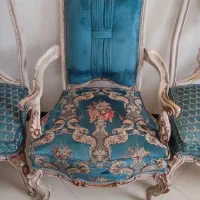 مبل مبلمان چوبی سلطنتی میز ناهار خوری|مبلمان خانگی و میز عسلی|اصفهان, جلالیه|دیوار