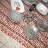 ظروف منزل و۱۵تاپلوخوری گل سرخ|ظروف سرو و پذیرایی|بهارستان, |دیوار