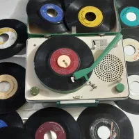 گرامافون برقی باتری ناسیونان اصل ژاپن سالم