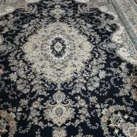 فرش وکنارفرشی سورمه ای درحدنو