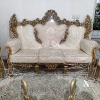 مبل 7نفره درحدنو حتی مناسب جهیزیه دارای کاور|مبلمان خانگی و میز عسلی|اصفهان, شفق|دیوار