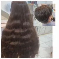 خریدار مو رنگی و خام