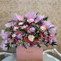 سبد گل طبیعی