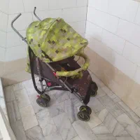 کالسکه دسته عصایی سبک کمجا مسافرتی اسپرت درحدنو