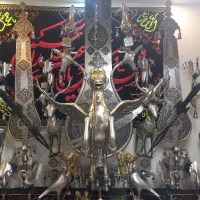 گوزن سایز سه علامت و علم محرم