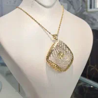 گردنی لوکس نمادار بدون اجرت،۸.۰۸۰گرم،کلا ۴درصد