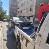 نیسان یدک کش امداد خودرو، خودرو بر چرثقیل چرخگیر