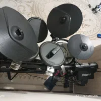 درامز الکتریک ۸ تکه + Roland TD4