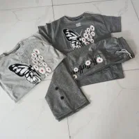 تیشرت شلوار بابونه گل