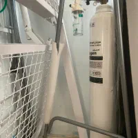 کپسول اکسیژن نو و استفاده نشده همراه با کرنومتر