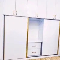 (اجرا  کمد دیواری ام دی اف متر 3200تومان)|جاکفشی، کمد، دراور|تبریز, |دیوار