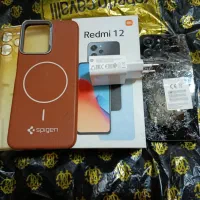 یک عدد گوشی ردمی 12با انتقال مالکیت با کارتون