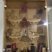 کابینت فلزی ورق ضخیم درب کوره ای|آب‌چکان و نظم‌دهنده ظروف|زنجان, |دیوار