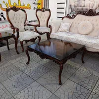 مدل لیاز ۹نفره با میز چوب گردو به شرط(درشهرمرند)|مبلمان خانگی و میز عسلی|تبریز, |دیوار