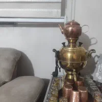 سماور برنجی برقی