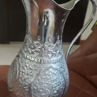 پارچ سماور انتیک  استیل قدیمی