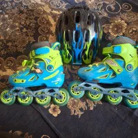 دوجفت کفش اسکیت در حد نو|دوچرخه، اسکیت، اسکوتر|بیرجند, |دیوار