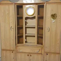 کمد فلز طرح چوب چغادک