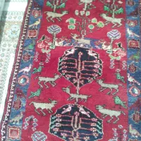 فرش دستباف قدیمی پشمی