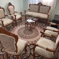 مبلمان ۷ نفره با دو تا صندلی میزبان|مبلمان خانگی و میز عسلی|شاهرود, |دیوار