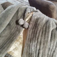 پالتو خز خارجی نسکافه ای فری سایز|لباس|خرم‌آباد, |دیوار