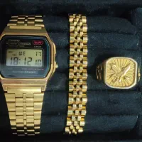 ست ساعت دستبند انگشتر