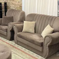 فروش مبل هفت نفره همراه پاف